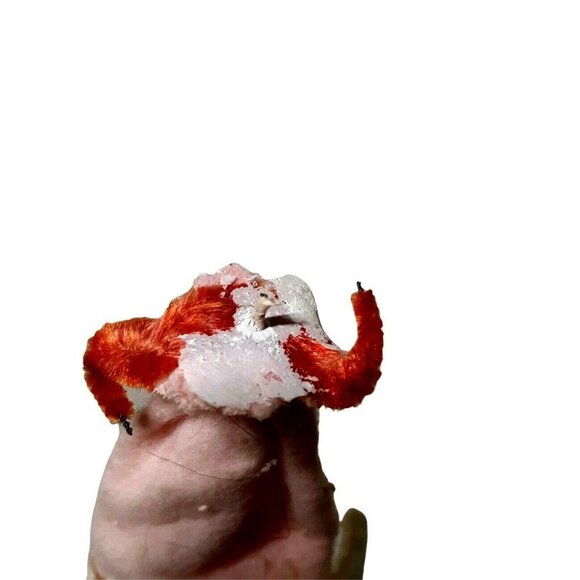 Vintage 1950's Christmas Felt Marching Band Clown Figurine or Ornament - Picture 5 of 7